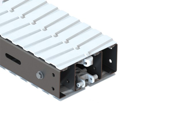 Convoyeur en acier inoxydable: SU (180 mm)
