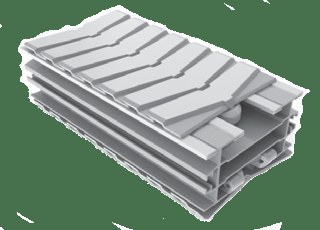 Transportadores de aluminio FL de 150V mm