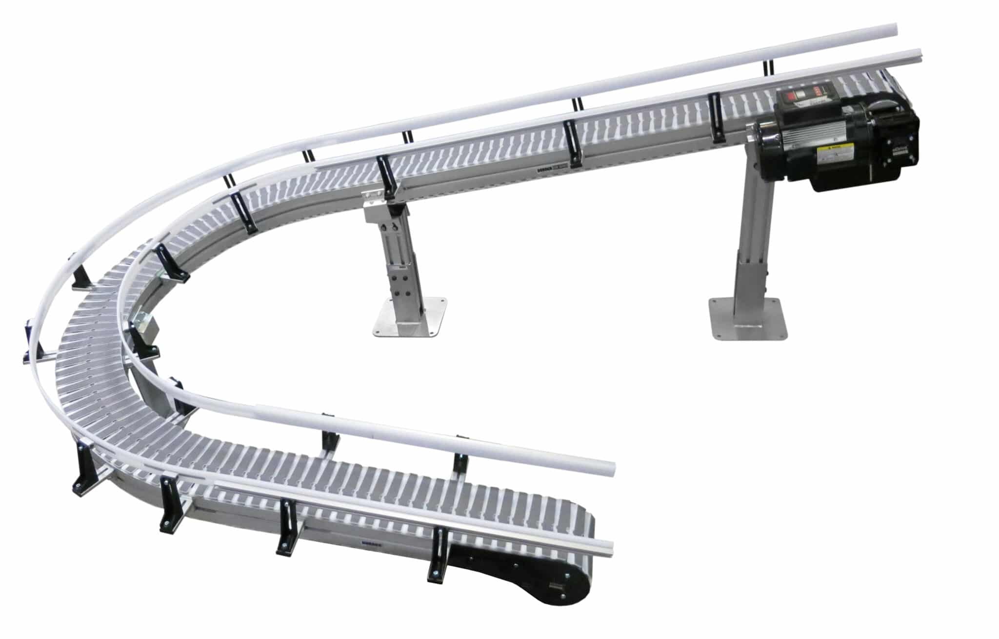Transportadores FlexMove helicoidales de curva plana