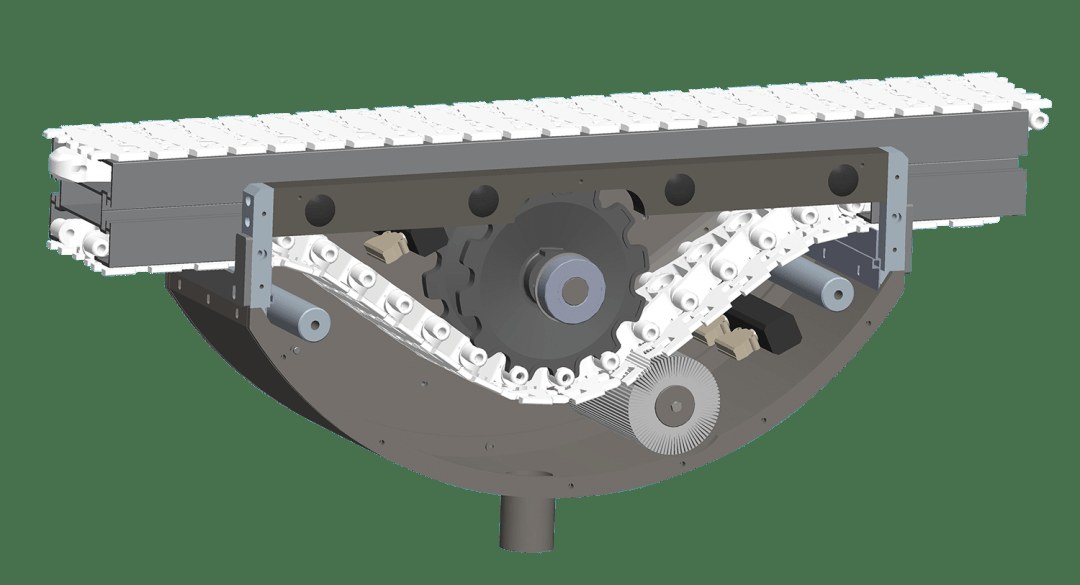 Trockenreinigungsmodul für FlexMove-Aluminiumförderer