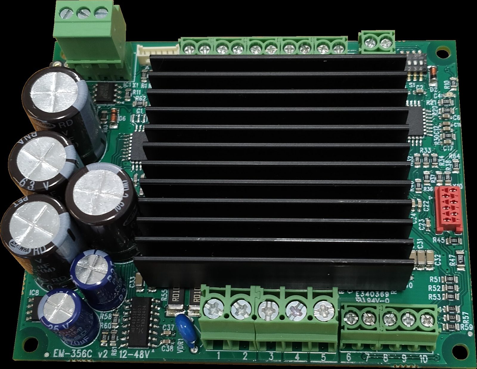 EM-356C Brushless DC-motor driver with Modbus