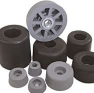 Round Thermoplastic Rubber Feet — ESTCO Enterprises