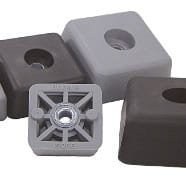Square Thermoplastic Rubber Feet — ESTCO Enterprises