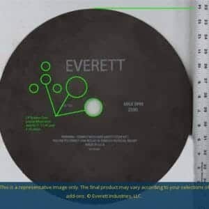 1113 Severit with Everett Abrasive Wheel