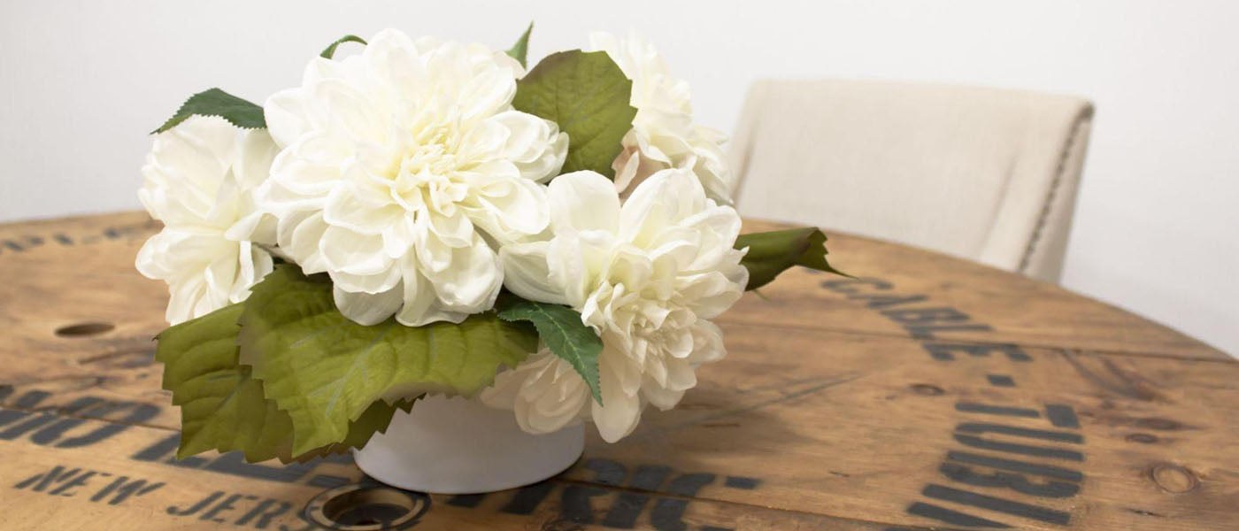 DIY Artificial Flower Arrangements