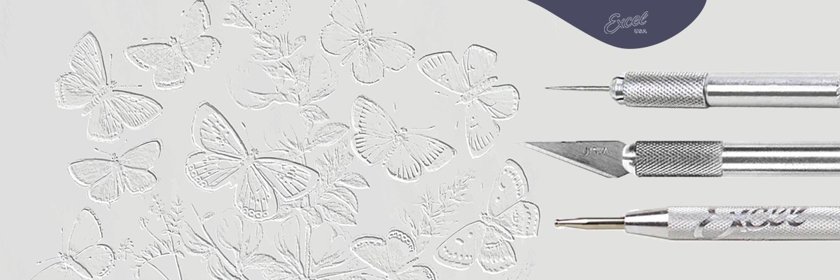 How to Emboss Paper with Knives and Scoring Tools