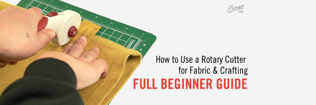 How to Use a Rotary Cutter for Fabric & Crafting: Full Beginner Guide