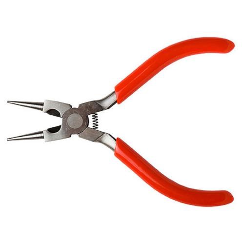 Shop Round Nose Pliers with Side Cutter
