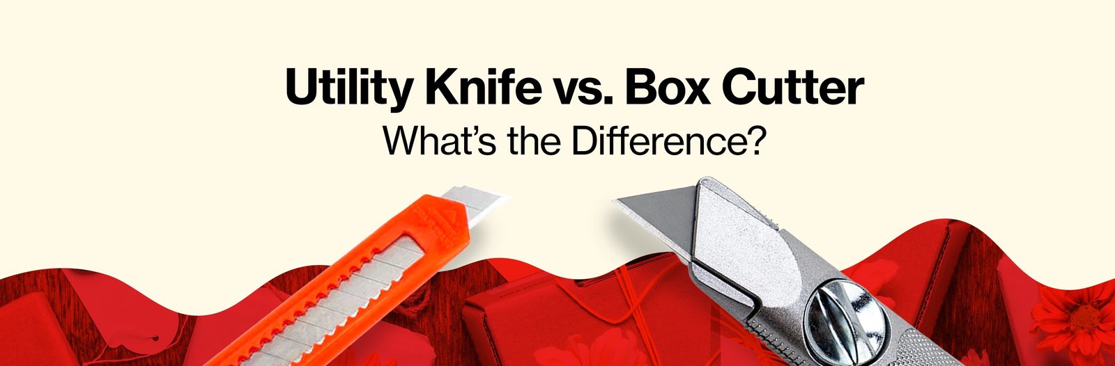 Utility Knife vs. Box Cutter