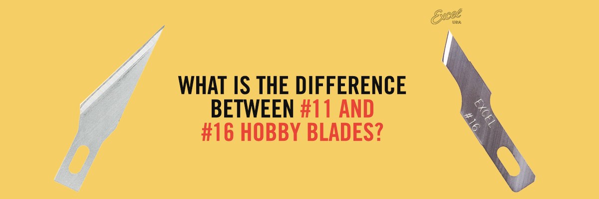 What is the Difference Between #11 and #16 Hobby Blades?