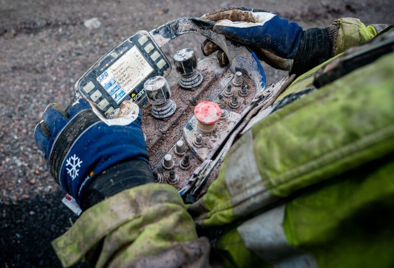 Larger sized bellypack radio transmitters