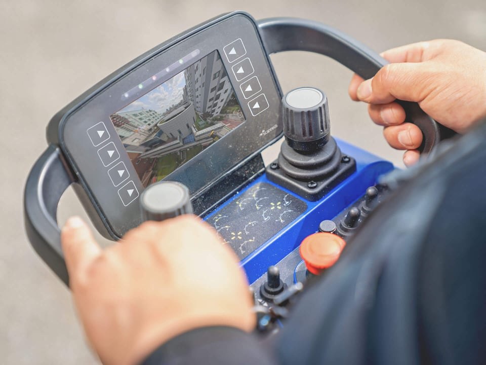 Remote control camera solutions for operator visibility