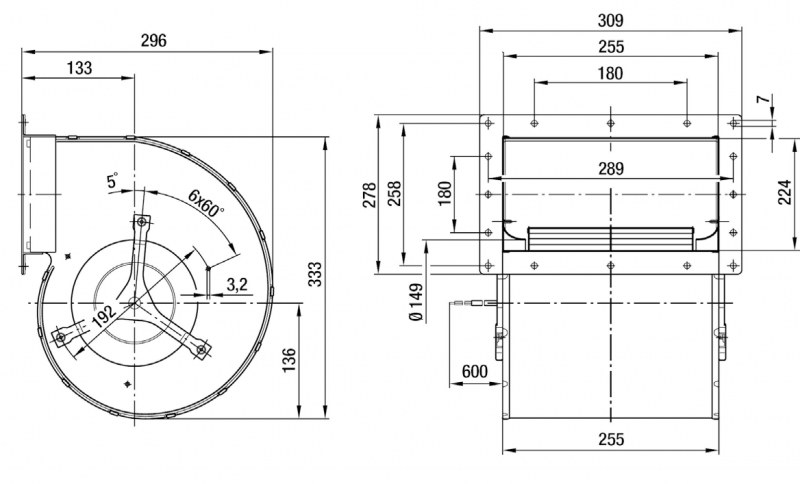 VENT.EBM D4D225-CC01-02
