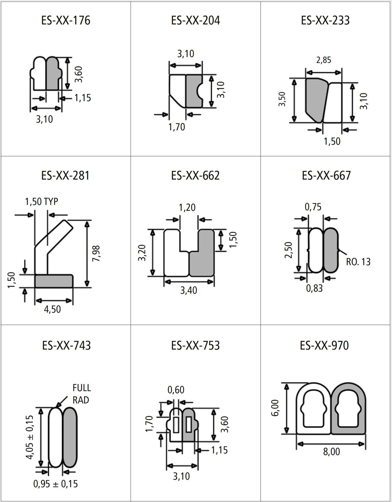 Special „Duo Seal” Extruded Profiles