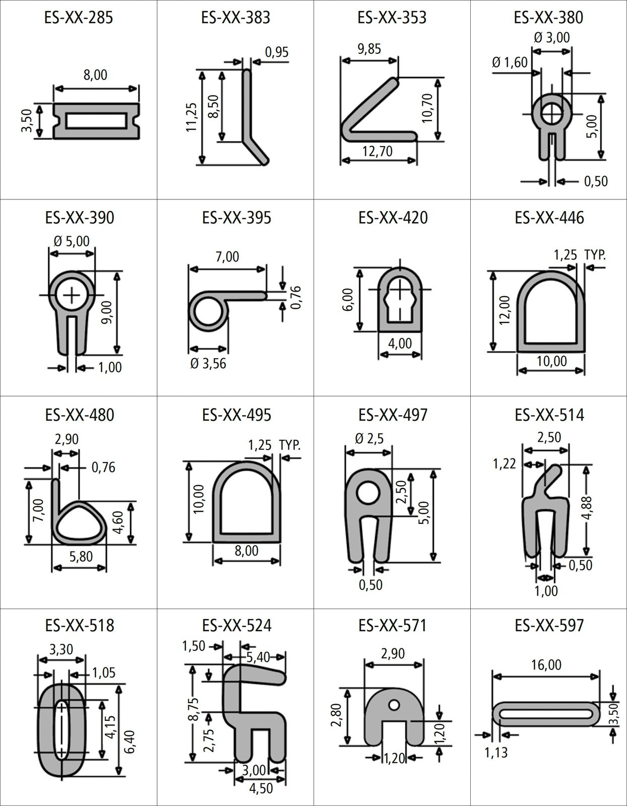 Special Extruded Profiles