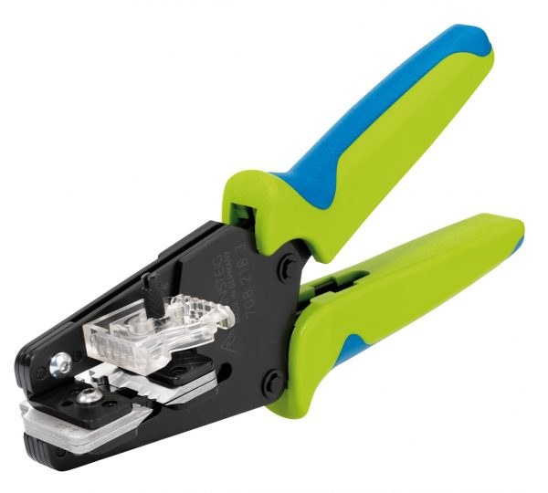 Insulation Stripper for multi-wire cables with PVC insulation AWG 2 Chrome plated Tool frame with Stainless steel blades