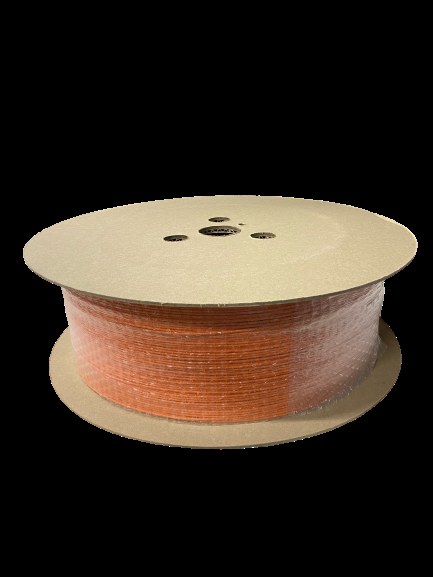 Toray 1.0 x 2.3mm Simplex Cable MOST Orange Jacket, Spool