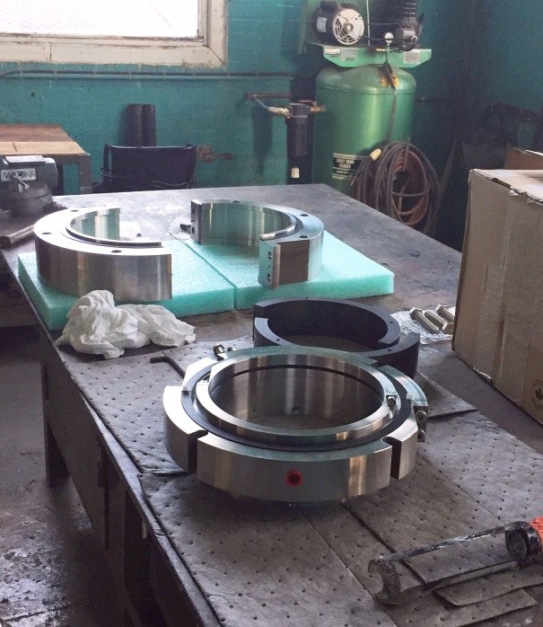 Flexaseal's Largest Split Cartridge Mechanical Seal Seamlessly Installed at Hydro-Electric Plant