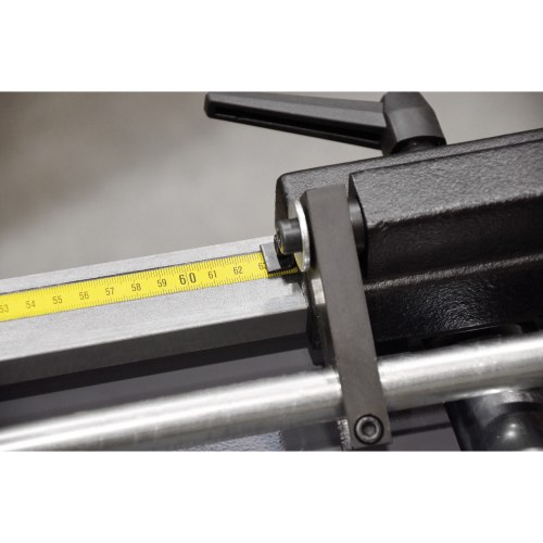 Manueller Materialanschlag 2000 mm mit Maßband