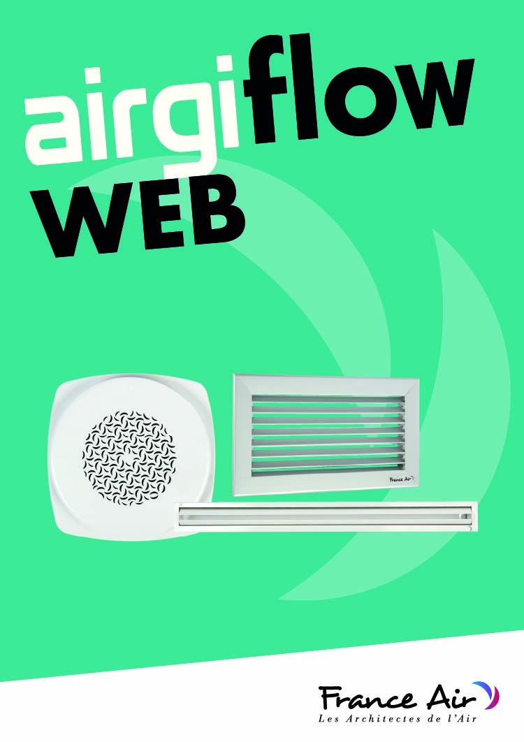 Airgiflow WEB: logiciel pour grille de ventilation