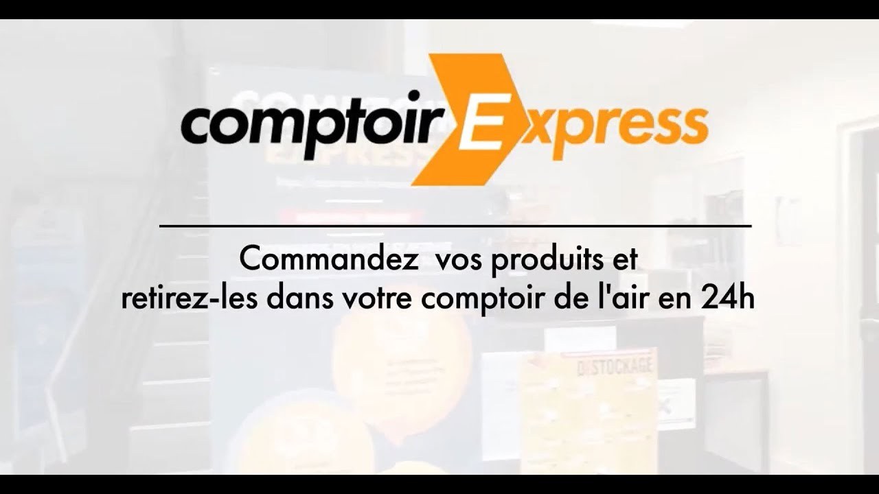 Comptoir Express, la livraison en 24h dans votre Comptoir de l'air