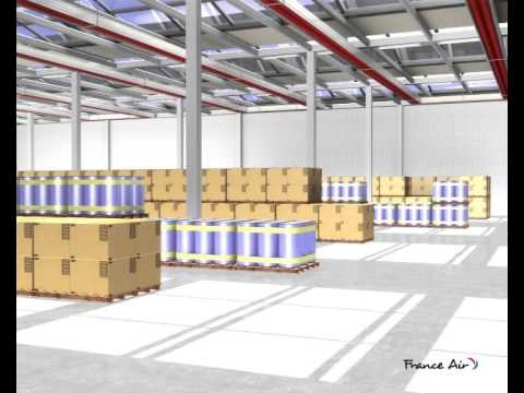 EVOLIX, système de chauffage radiant pour locaux de grand volume