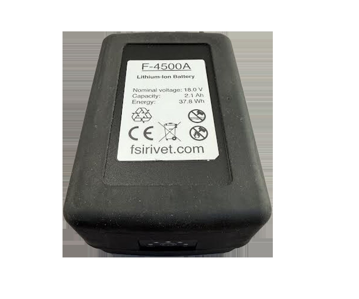 F-4500A - BATTERY PACK, 18 V LI-ION, PT-4500 - FSI Rivet