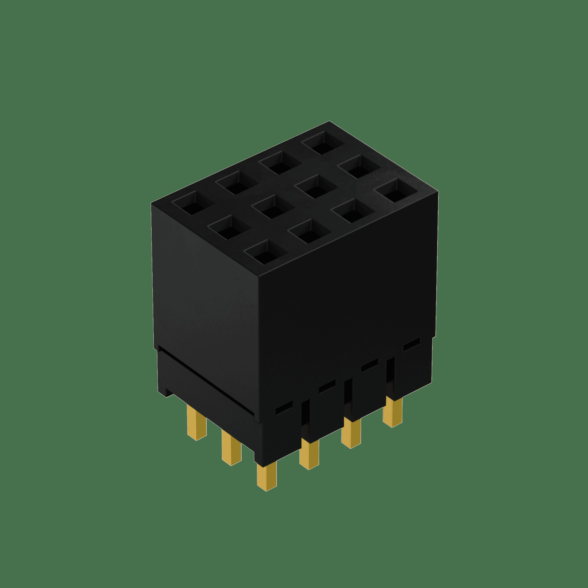 Elevated Socket Connectors for Flexible Stack Integration