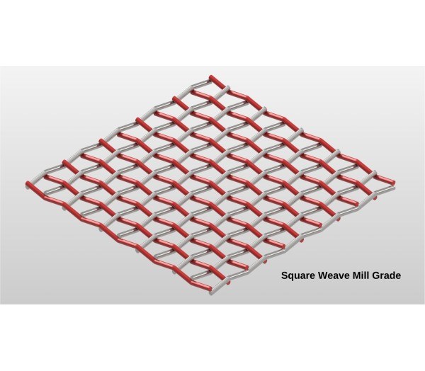 Mill Grade Square Mesh