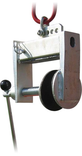 Screw Clamp with Rubber Pads 500kg