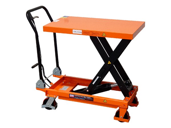 Single Scissor Lift Truck