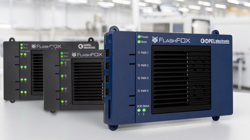 FlashFOX® - kompakte POD-Einheit zur einfachen Integration in ATE
