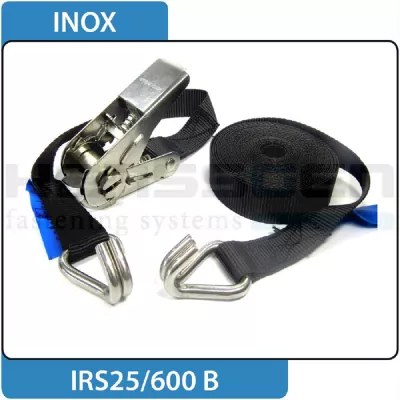 IRS25/600 B | Belt system 25 mm with ratchet stainless steel