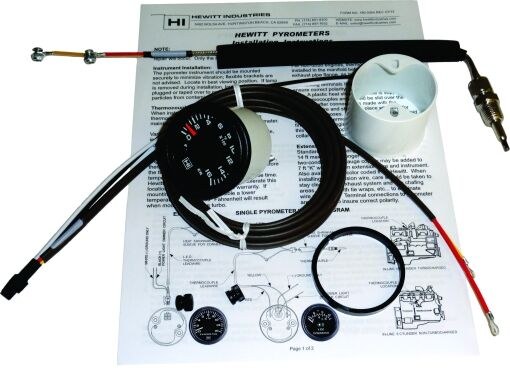Pyrometer Gauge Kit, 2″