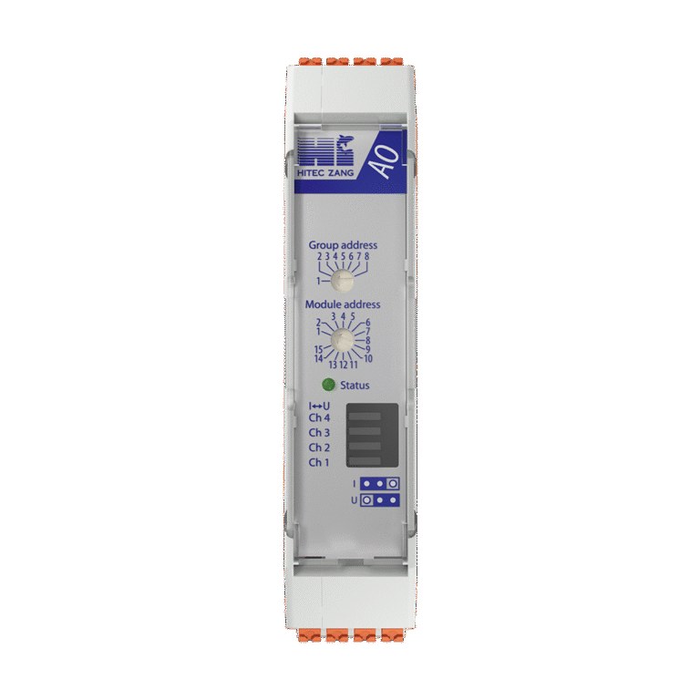 DC-AO Analogausgangsmodul | 4-Kanal 0–10 V / 4–20 mA