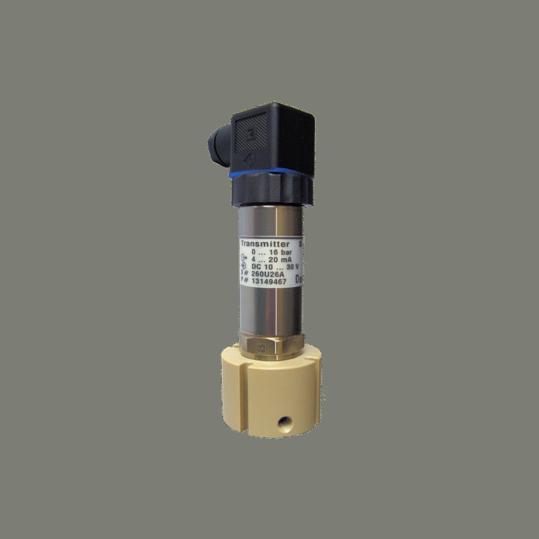 Low-dead-volume pressure sensor for laboratory and process technology