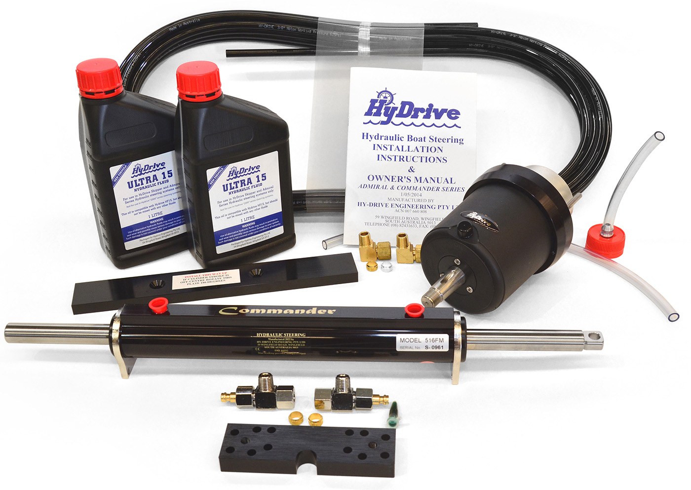 COMKIT5-PRO Commander Kit with front-mount cylinder