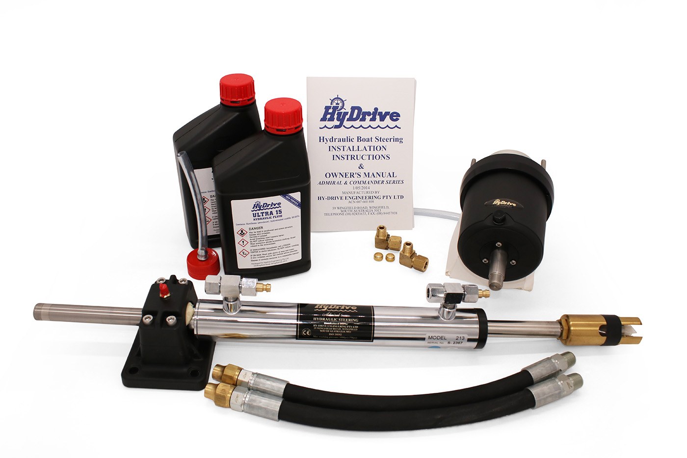 IBKIT4-C Admiral Series Inboard Kit 213 cylinder for copper tubing