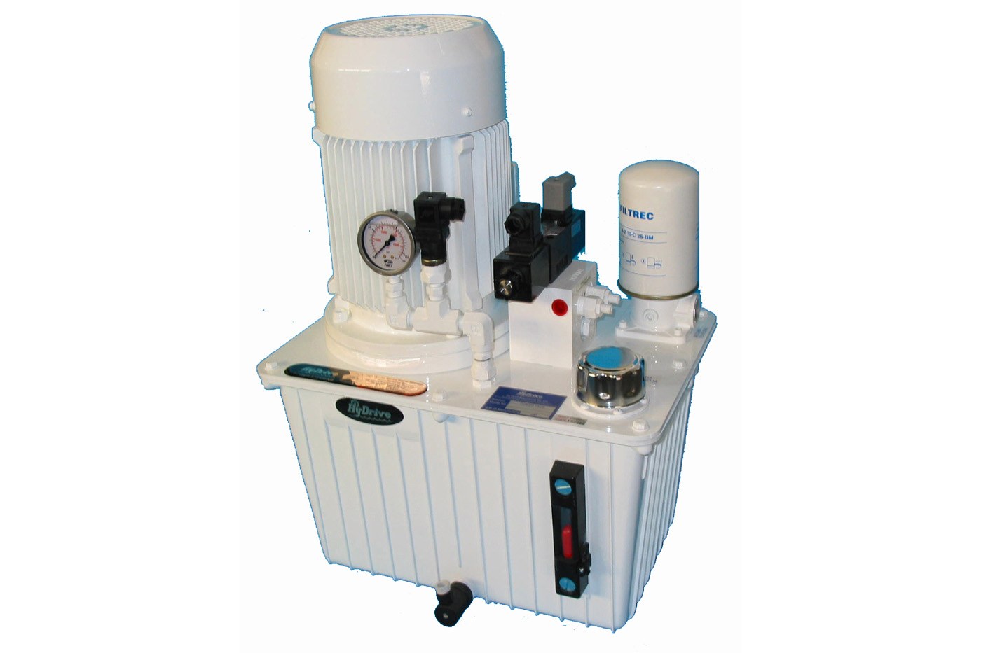 Pack-4 Single Electric Motor Power Pack with alarms and autopilot valve