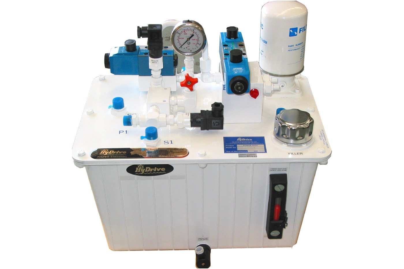 Pack-9 Dual Engine Driven VTM42 pumps Full alarm package and autopilot valve
