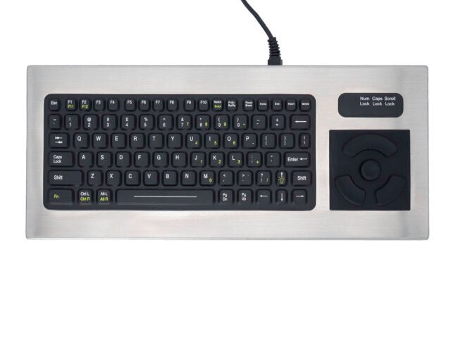 Backlit Keyboard with Integrated Force Sensing Resistor