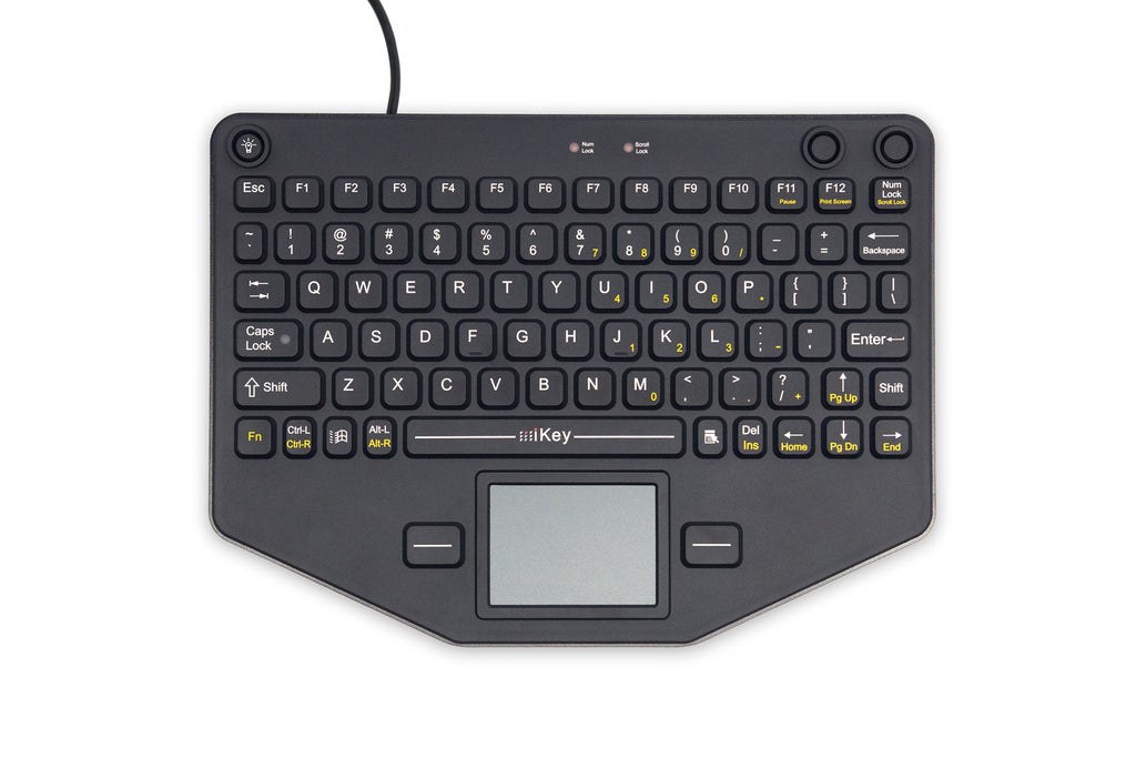 Compact Mobile Keyboard with Touchpad