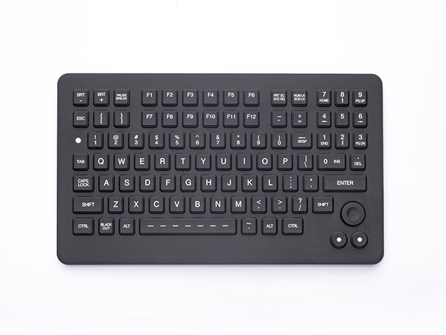 Military & Space Saving Backlit Keyboard