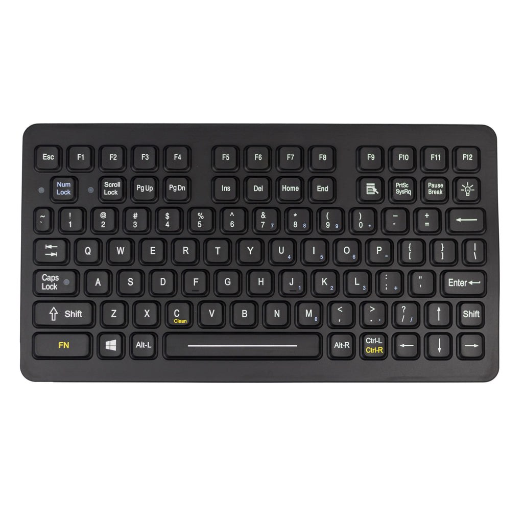 OEM Compact Backlit Industrial Keyboard