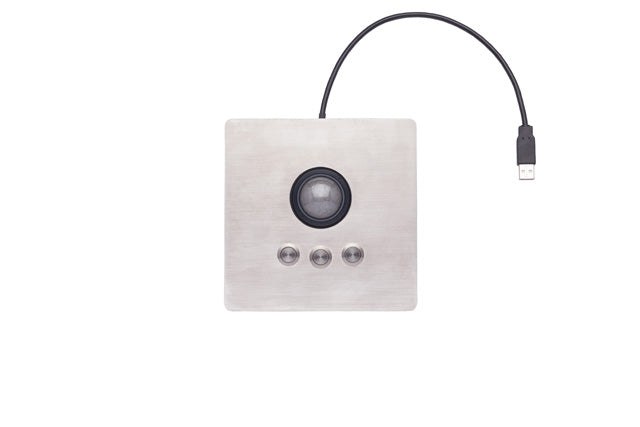 Panel Mount Industrial Optical Trackball