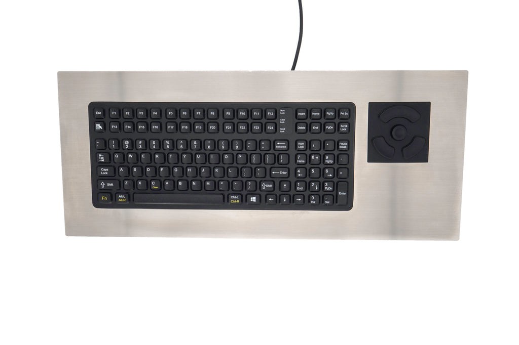 Panel Mount Keyboard with Force Sensing Resistor