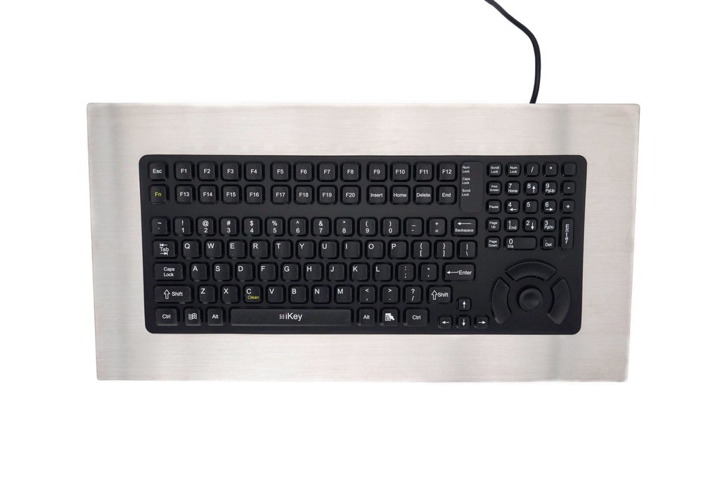 Panel Mount Keyboard with Integrated Force Sensing Resistor