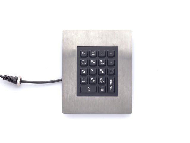 Panel Mount Numeric Keypad