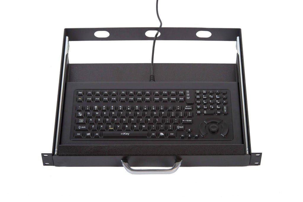 Rackdrawer Keyboard with Integrated Force Sensing Resistor