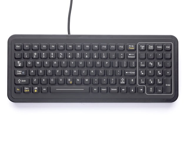 SlimKey Full-Size Panel Mount Keyboard